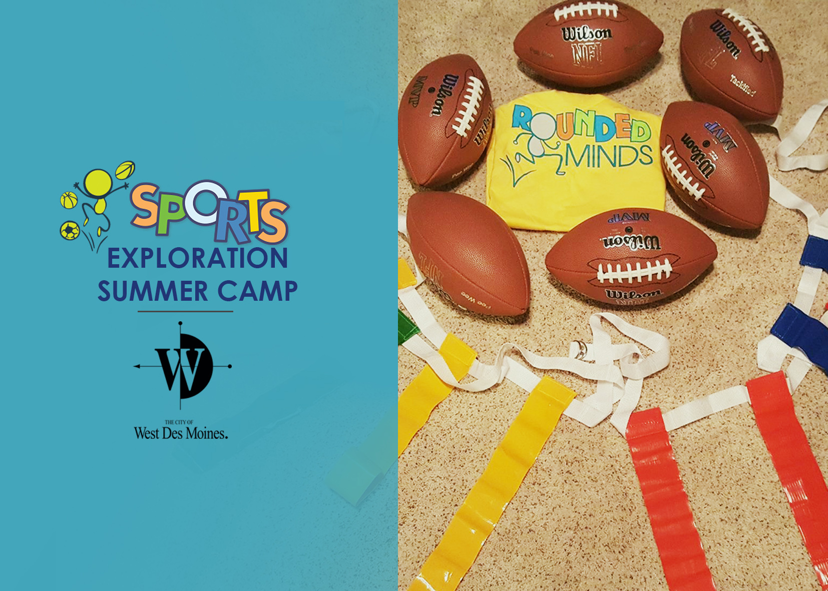 Sports Exploration West Des Moines 36 yo Summer Camp Rounded Minds